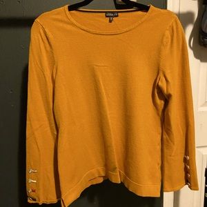 Hannah Long Sleeve with Button Accents